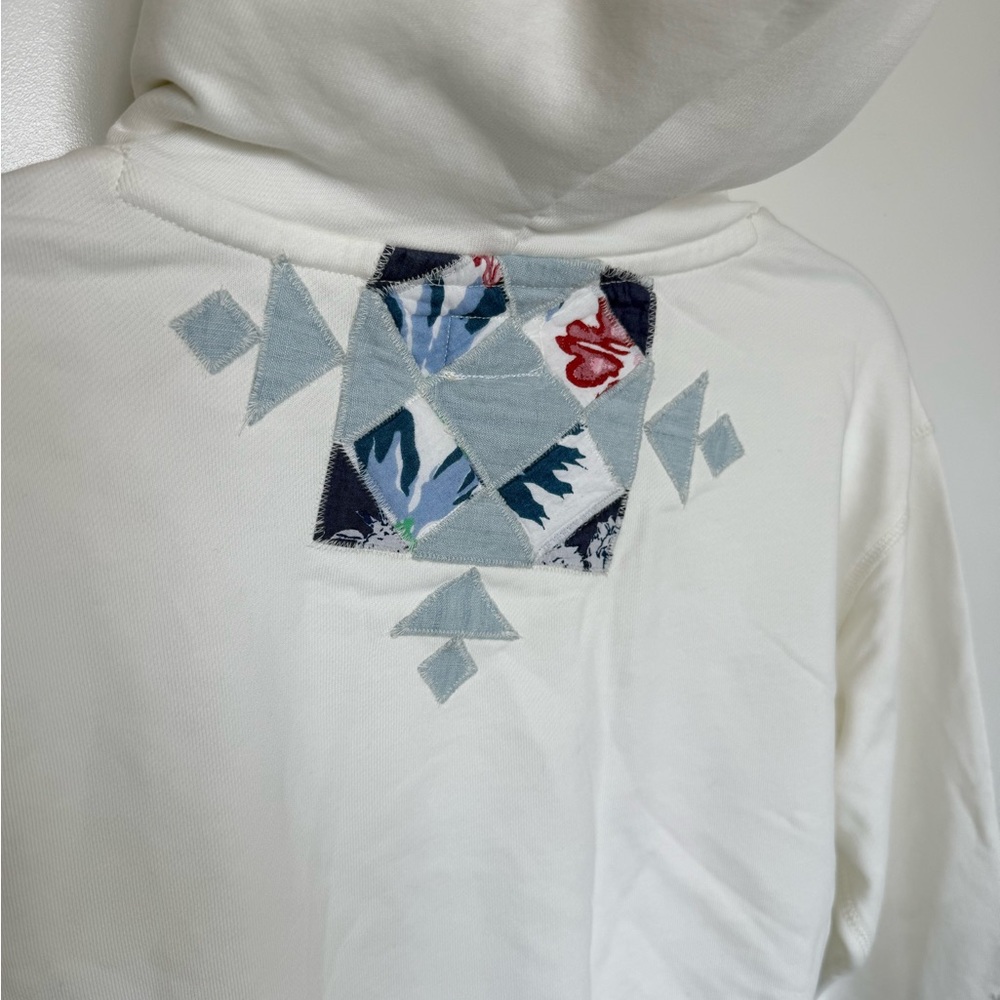 Polo Ralph Lauren Logo Quilted Motif Fleece Hoodie - Picture 7 of 12
